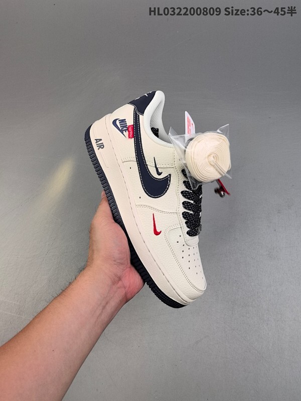 集合 公司级✅NIKE AIR FORCE 1‘07 LV8 原楦头原纸板 打造纯正低帮空军版型