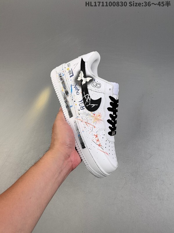 耐克Nike Air Force 1 Low 空军一号低帮百搭休闲运动板鞋 柔软、弹性十足的缓震性能和出色的中底设计