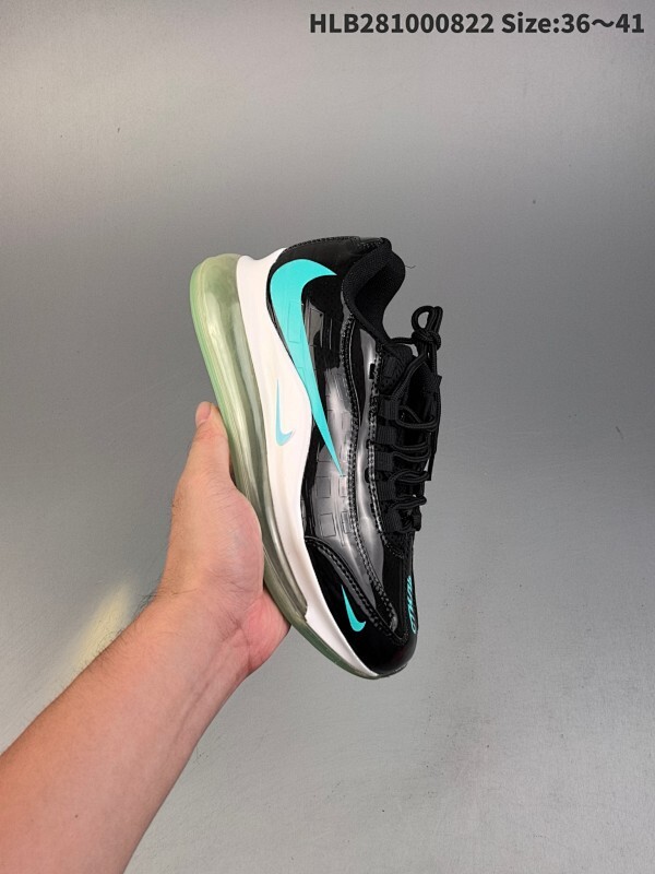 集合特价    高品质  耐克 Nike Air 720太空大气垫 皮面 前卫运动慢跑鞋  Air气垫面积覆盖全掌