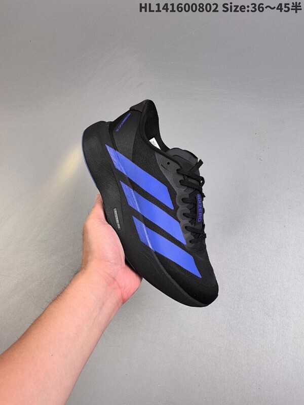 AD Adizero Evo SL 轻盈跑鞋 耐磨减震专业跑步鞋  冲向目标，一路向前，不断挑战和突破自我