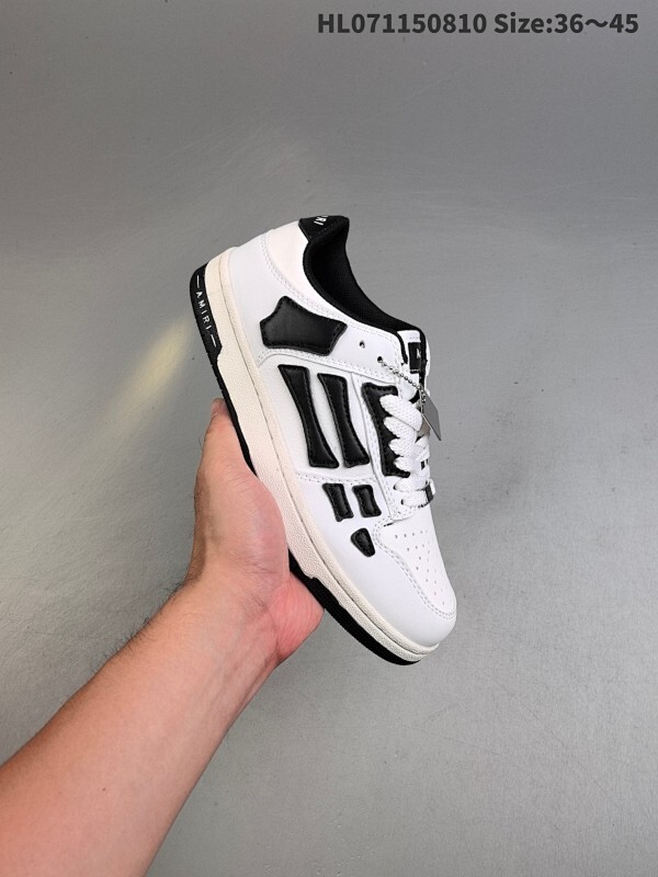 埃米尔amiri低帮骨头鞋王一博dunk休闲透气儿童新款板鞋春夏情侣同款运动鞋。在近两年最火的Skel-top-low-sneakers，