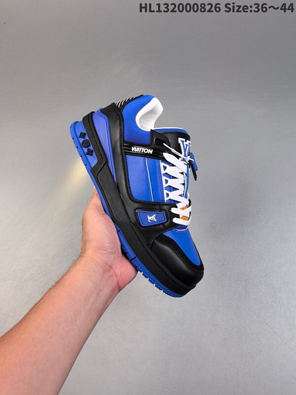 集合 【公司级】路易威登 Louis Vuitton LV路易威登板鞋 时尚运动鞋潮厚底增高男女鞋。舒适防滑底和百搭性霸屏整个时尚娱乐圈