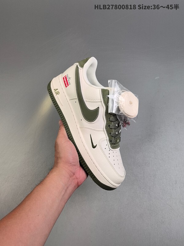 特价 Nike Air Force1  全新配色联名定制 #原楦头原纸板  打造纯正空军版型