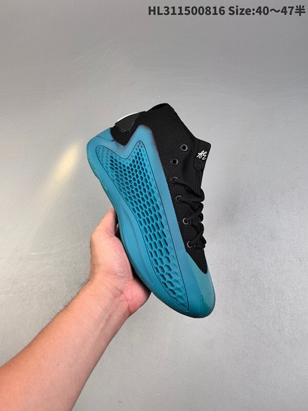 阿迪达斯Adidas A.E. 1’华子一代’圆头舒适 减震防滑耐磨透气 中帮 篮球鞋