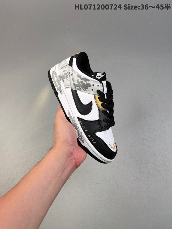 耐克NIKE DUNK LOW RETRO扣篮系列 复古低帮休闲运动滑板板鞋悟空 采用脚感柔软舒适ZoomAir气垫