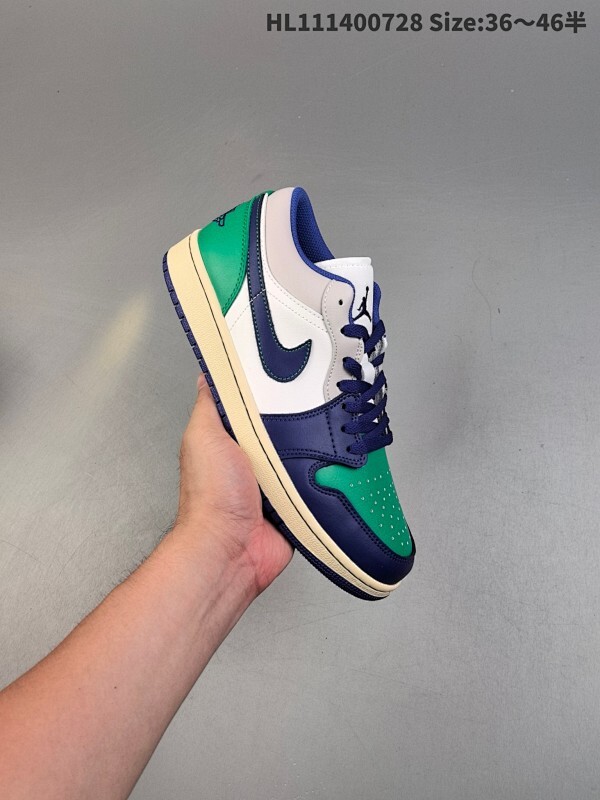公司级✅Nike Air Jordan 1 Low AJ1乔1低帮休闲板鞋 同步官方配色  头层皮打造 正确满胶鞋垫 四线拉帮