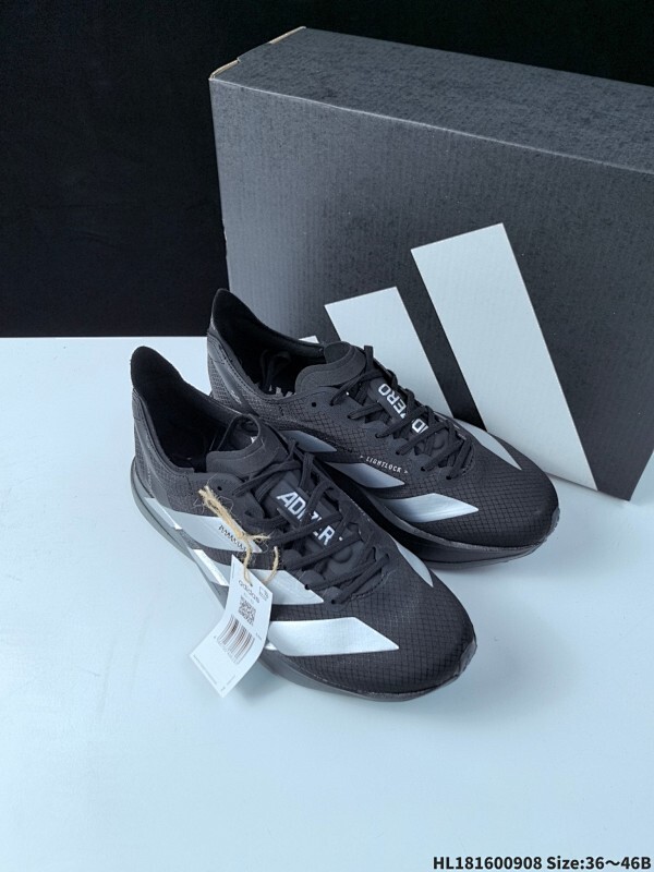 阿迪达斯 Adidas Adizero Adios Pro 4 舒适防滑耐磨 低帮 休闲跑步鞋 男女款厚度增高老爹鞋 2025年