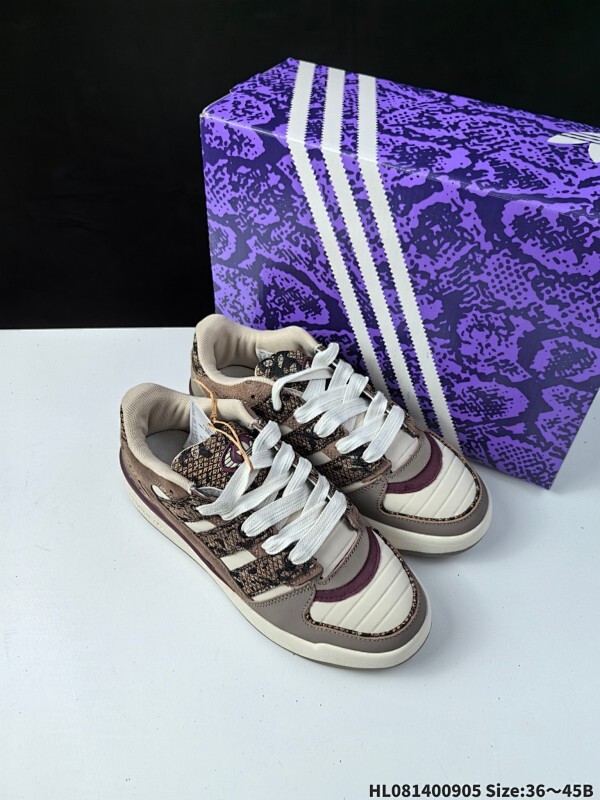 集合 公司级✅阿迪达斯 Adidas FORUM2000 低帮百搭潮流休闲运动板鞋 以复古篮球鞋的外形为基础