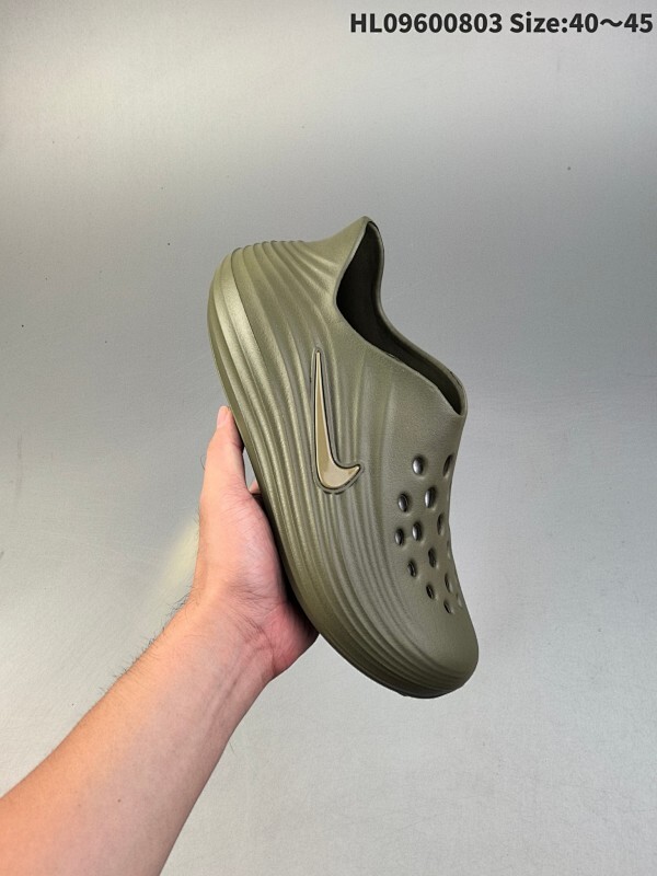 公司级✅Nike ReactX REJUVEN8 耐克 简约舒适 洞洞鞋 由兼具轻便性和耐用性的EVA泡沫打造