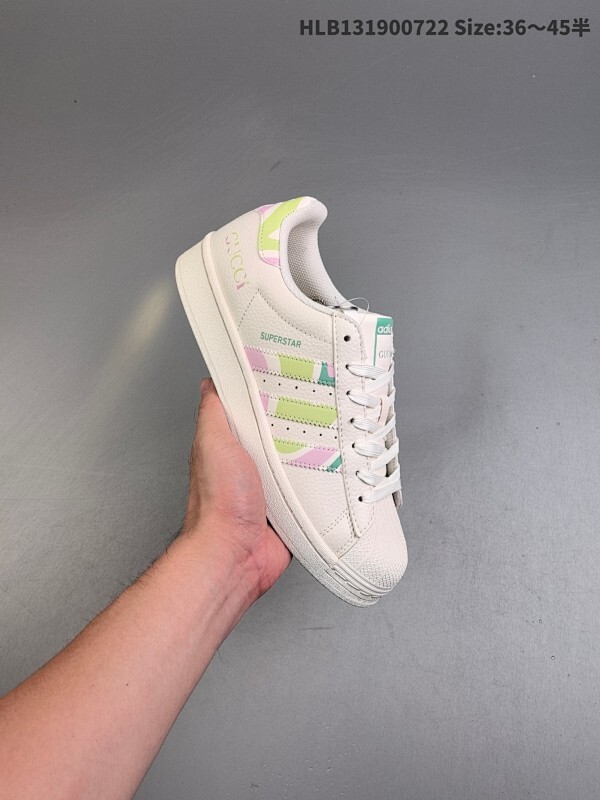 公司级✅Adidas Originals Superstar 阿迪达斯 三叶草 贝壳头’DIY’系列低帮经典百搭休闲运动板鞋