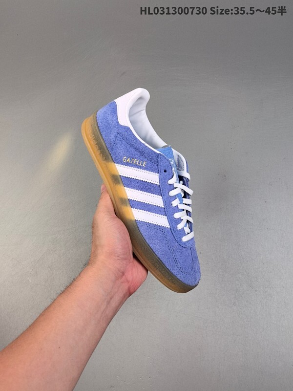 公司级✅adidas Originals Bad Bunny Gazelle INdoor 三叶草休闲防滑耐磨低帮板鞋