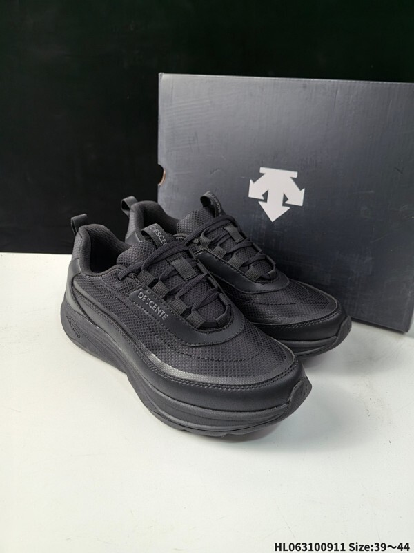 纯原✅迪桑特DESCENTE ENERZITE LAVITATE 2.0 KNIT 时尚防滑 低帮跑步鞋 针织网布无缝拼接鞋面轻薄通透减少摩擦