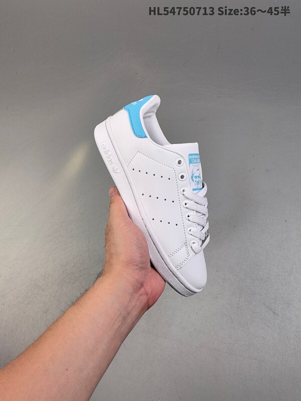 Adidas/阿迪达斯 STAN SMITH 史密斯 面材质 经典百搭休闲运动板鞋！