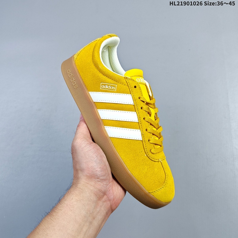集合一90 阿迪达斯 Adidas VL COURT CLASSIC SHOES 运动休闲板鞋德训鞋「T头鞋」 这款adidas经典运动鞋，以经典造型塑就百搭风格。灵感源自adidas典藏设计，实
