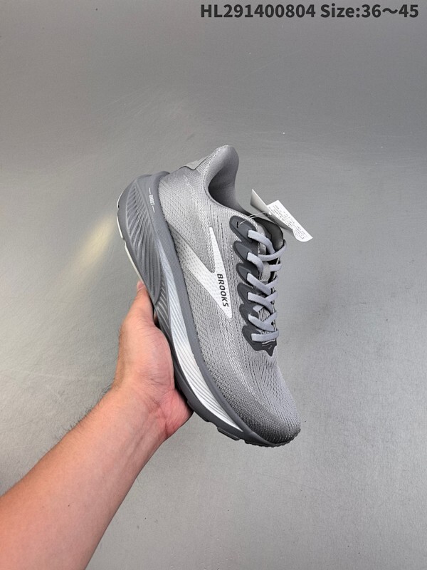 布鲁克斯 Brooks Ghost 17系列低帮透气缓震支撑休闲运动慢跑鞋 #采用改进工程空气网眼组合热熔工艺