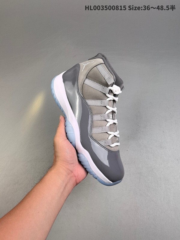 纯原版本 麂皮 Air Jordan 11 Retro High "Cool Grey" 高帮 酷灰 AJ11 乔丹11代 aj11 乔11 高邦 狼灰