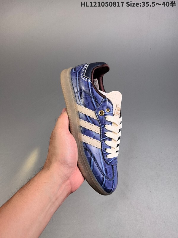 集合  阿迪达斯 Adidas WB Pony Tonal Samba 运动板鞋 经典三叶草与德训鞋结合 复古种草