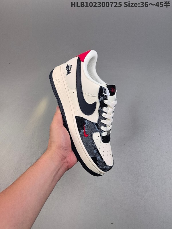 公司级！定制版耐克Nike AIR FORCE 1‘07空军一号低帮百搭休闲运动板鞋。柔软