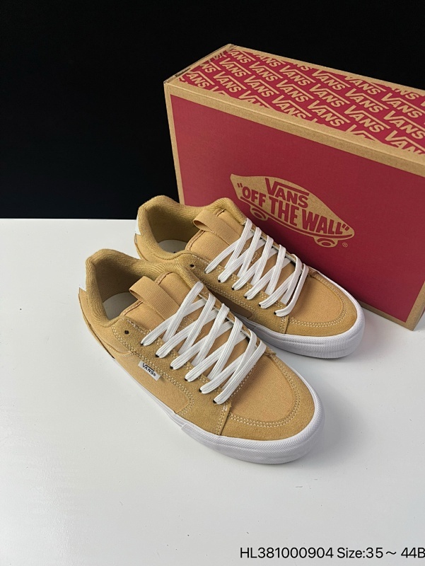 万斯Vans Chukka Push时尚舒适 包裹性防滑 低帮 板鞋 男女同款 Push面包小麦色 颜色：vans Push面包小麦色