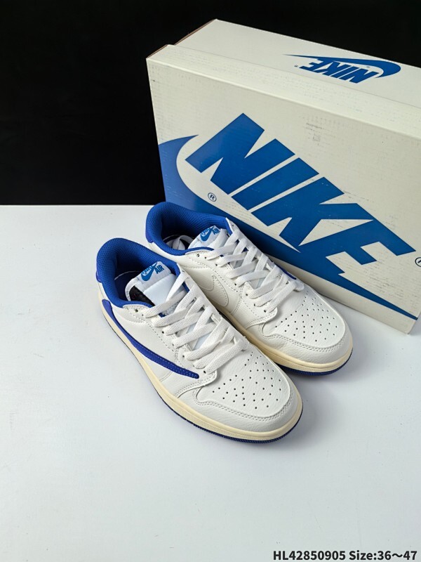 集合  【耐克/Nike Air Jordan 1 Low OG SP"Military Blue"AJ1乔1倒勾 2025年 低帮篮球鞋 AJ1 乔丹1代 aj1 乔1 反向脚趾复古运动鞋。