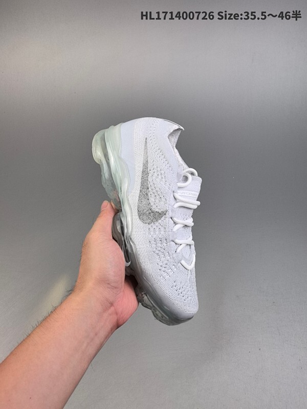 集合二 公司级✅Nike Air Vapormax 2023 FK 全掌长气垫 缓震跑步鞋采用传统的Flyknit构造