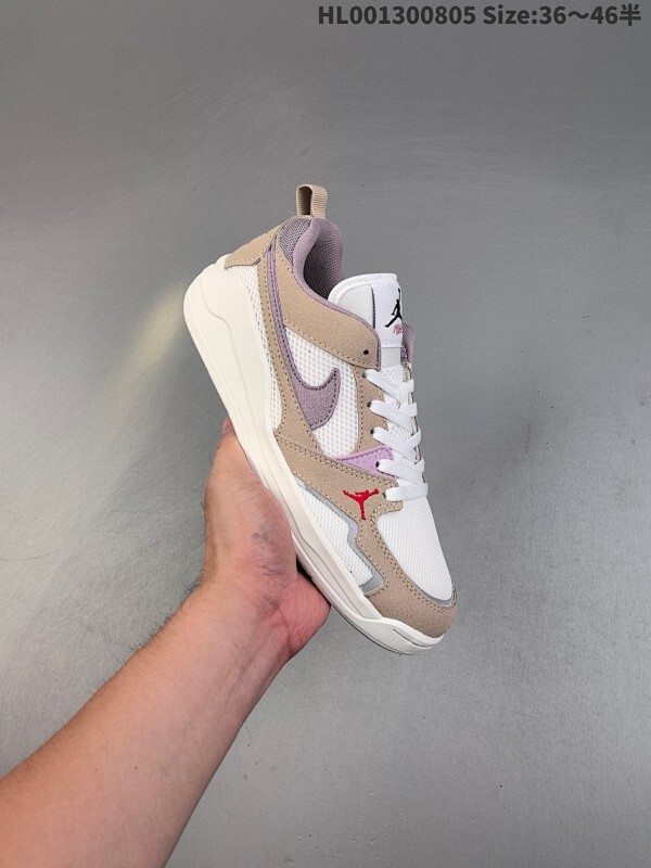 真标带半码 Air Jordan CMFT Era 低帮 棕色 乔丹篮球鞋系列 舒适简约百搭耐磨低邦生活休闲鞋