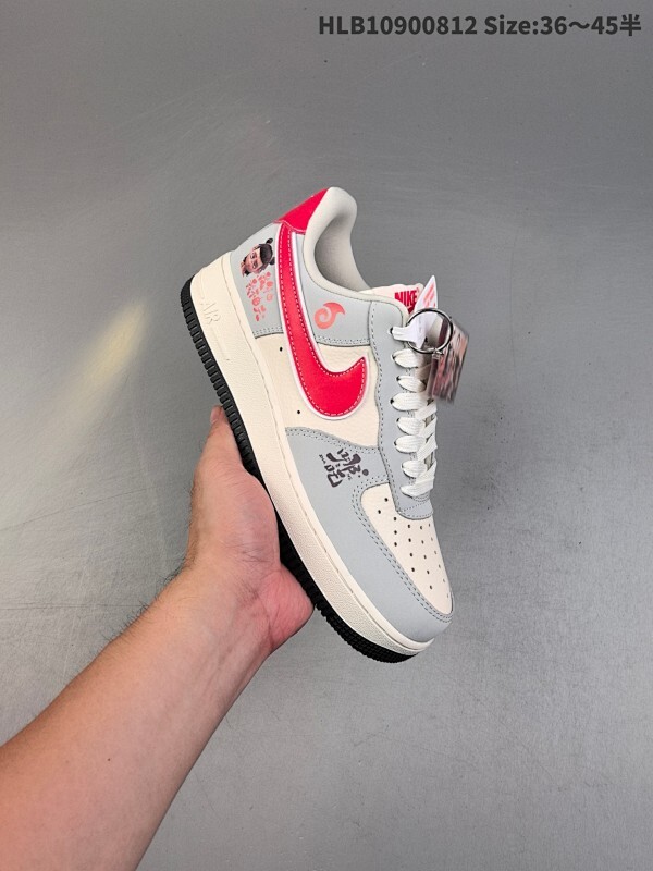 集合  特价福利海外限量发售！公司级NIke Air Force 1 '07 Low “LV联名——闪银勾”空军一号 低帮
