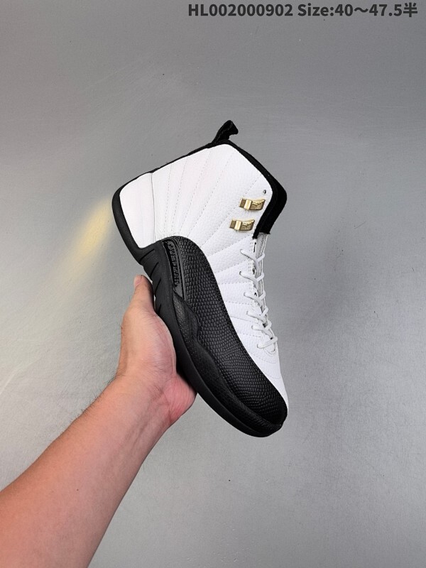 Air Jordan 12 Retro "Taxi History" 高帮 复刻计程车 AJ12 乔丹12代 aj12 乔12 高邦 复刻白黑 乔丹篮球鞋系列 首次发售于1996