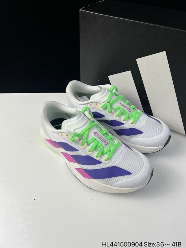 公司级✅Adidas Adizero Evo SL 舒适百搭防滑耐磨 低帮 休闲跑步鞋