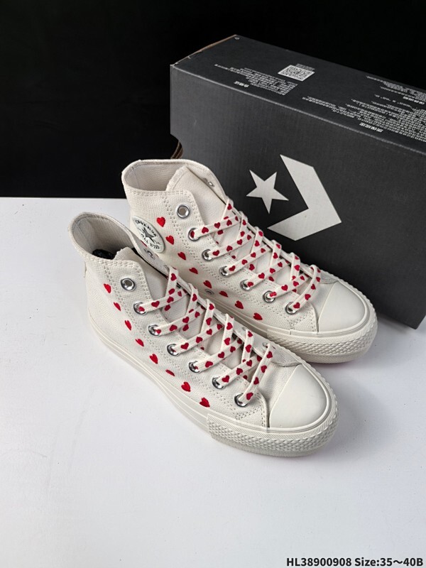 集合  硫化工艺 匡威/Converse All Star Lift 厚底刺绣小花春暖花开 暖fufu的匡威厚底增高鞋 把春天绣在了鞋子上