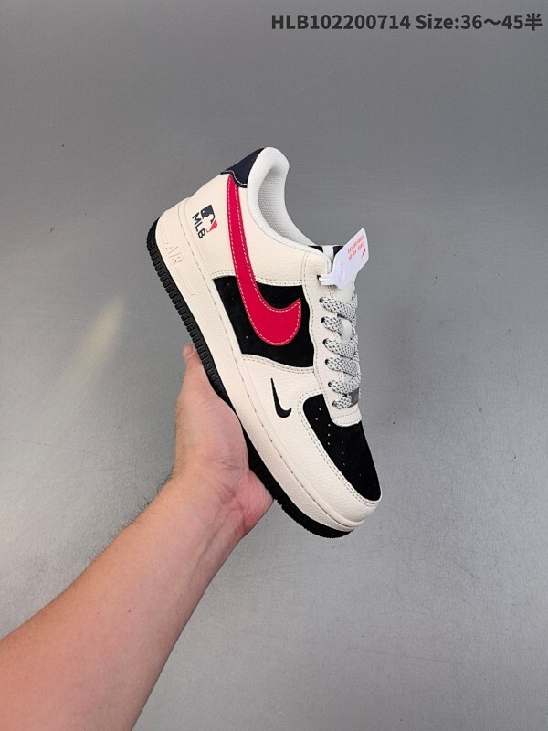 NIKE AIR FORCE 1‘07 LV8 原楦头原纸板 打造纯正低帮空军版型 专注外贸渠道 全掌内置蜂窝气垫