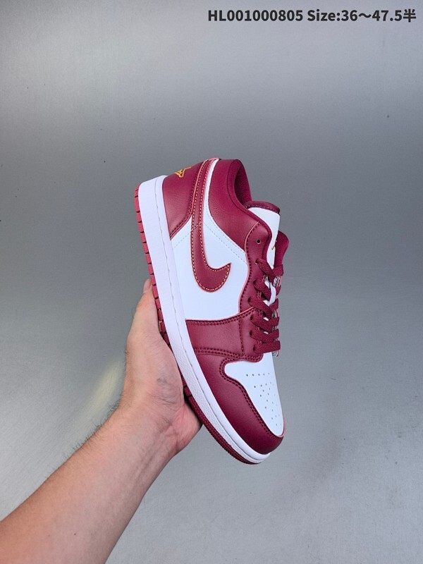 集合  真标带半码 Air Jordan 1 Low "Blue Grey DuneRed" 低帮 白蓝红 AJ1 乔丹1代 aj1 乔1 低邦