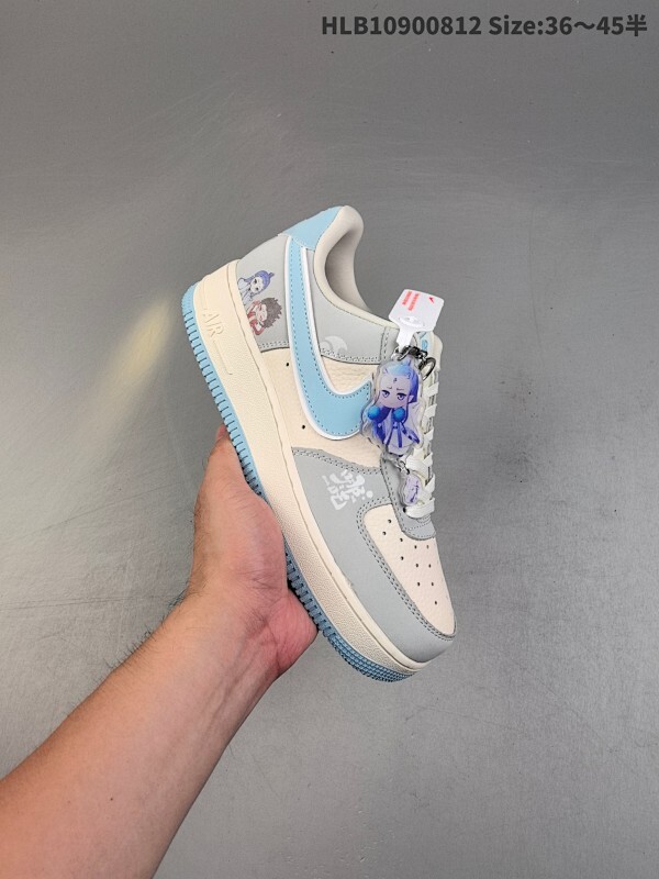 特价福利海外限量发售！公司级NIke Air Force 1 '07 Low “LV联名——闪银勾”空军一号 低帮