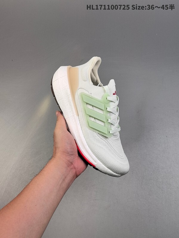 真标✅Adidas Ultraboost 21 UB21 阿迪达斯 全掌爆米花休闲运动跑鞋 采用网材搭配反光皮革鞋面 配上Stretchweb网格外底和Boost中底
