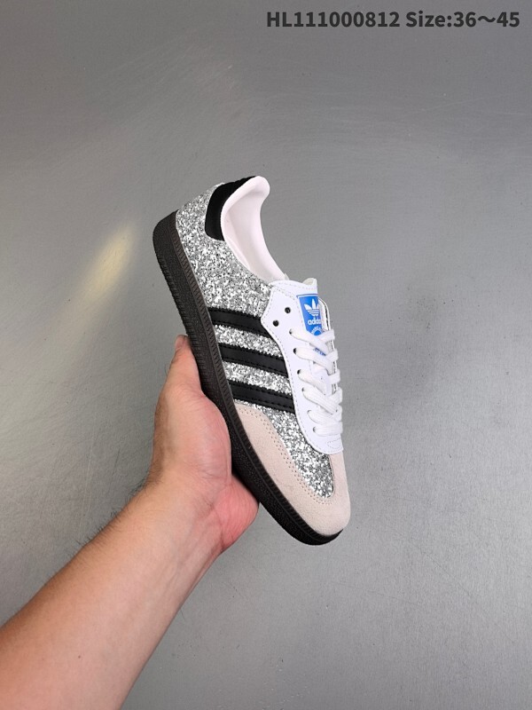 真标✅Adidas Originals Samba Vegan 阿迪达斯 桑巴舞系列绅士德训足球风百搭休闲运动板鞋