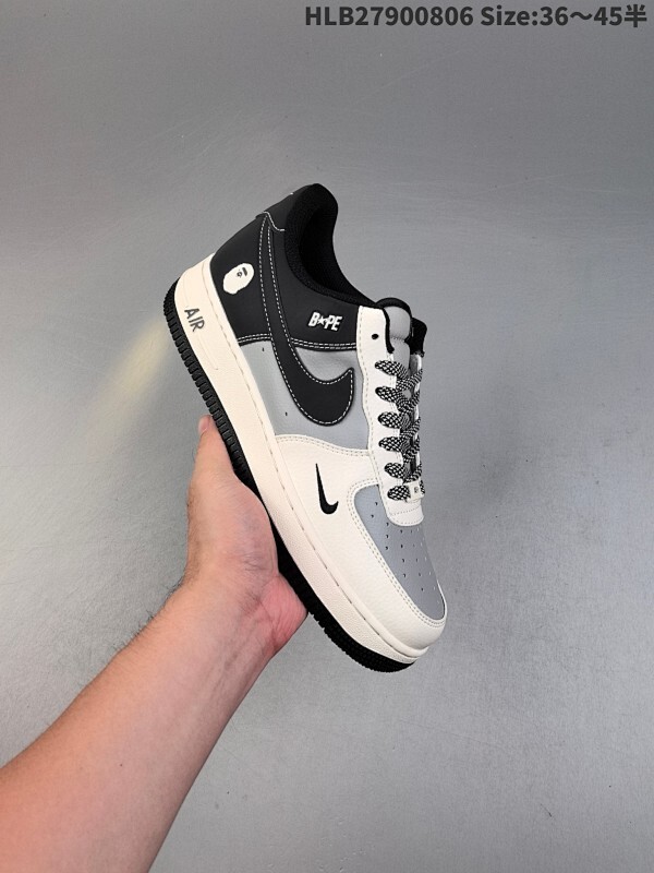 特价福利‼️  公司级✅NIKE AIR FORCE 1‘07 原楦头原纸板 打造纯正低帮空军版型 专注外贸渠道 全掌内置蜂窝气垫