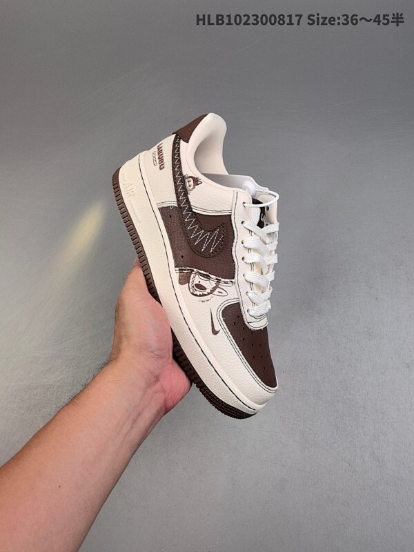 公司级✅NIKE AIR FORCE 1‘07 原楦头原纸板 打造纯正低帮空军版型 专注外贸渠道 全掌内置蜂窝气垫