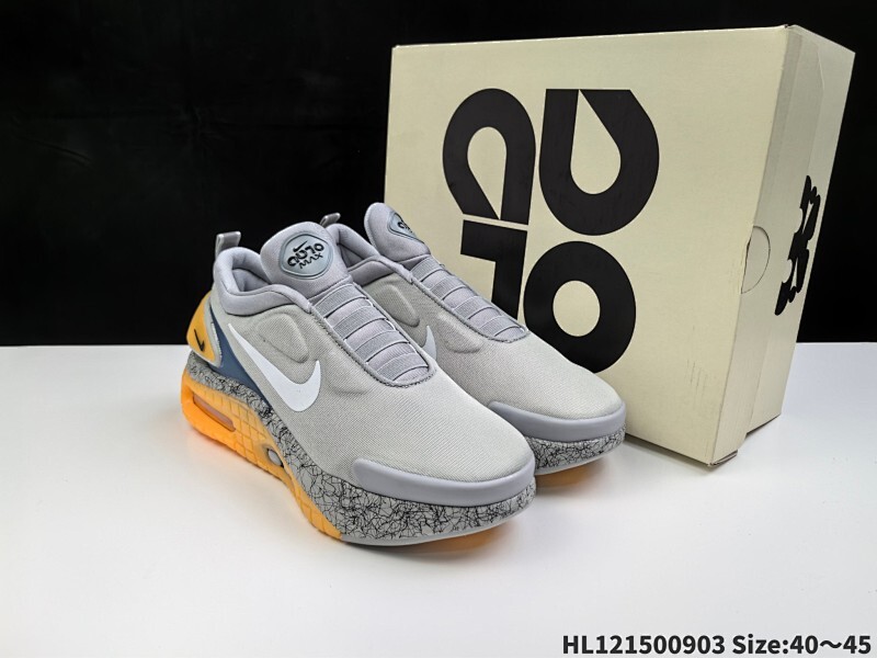 集合  耐克Nike  ADAPT AUTO MAX 男子运动鞋 复古气垫百搭休闲运动慢跑鞋。原楦开发楦型#采用全新电脑针车缜密针痕#