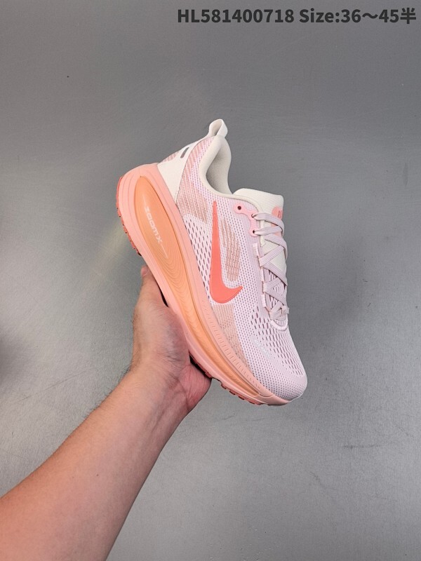 ✅Nike VOMERO 18 耐克 舒适减震防滑 低帮跑步鞋 全掌ReactX泡绵中底 前掌和后跟还配备了Air Zoom气垫单