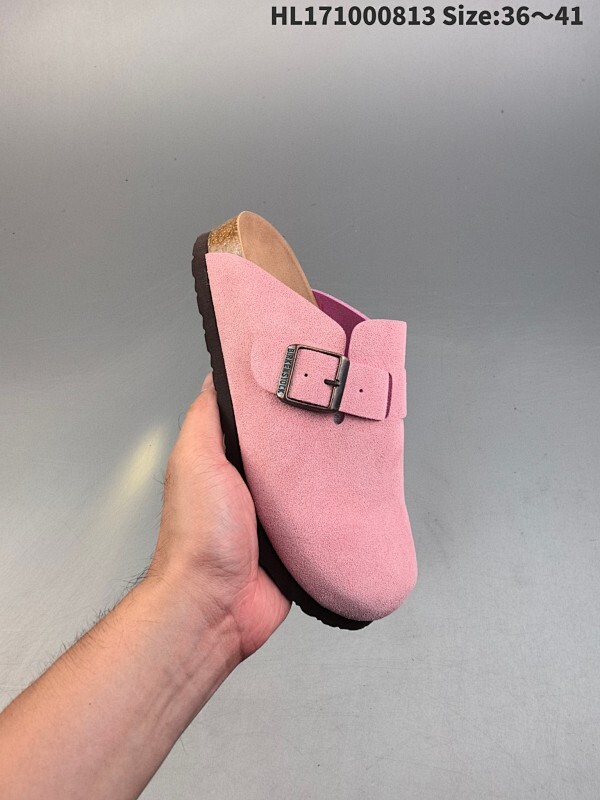 德国百年知名鞋履品牌·博肯Birkenstock 秋冬新款 勃肯半拖凉鞋系列加棉 加绒包头拖鞋