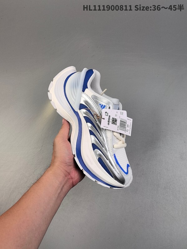 公司级！Adidas Vento XLG MTW 脉冲系列 复古休闲老爹鞋 官方同步配色  鞋面是透气网面和皮革拼接 脚感轻盈 不闷汗