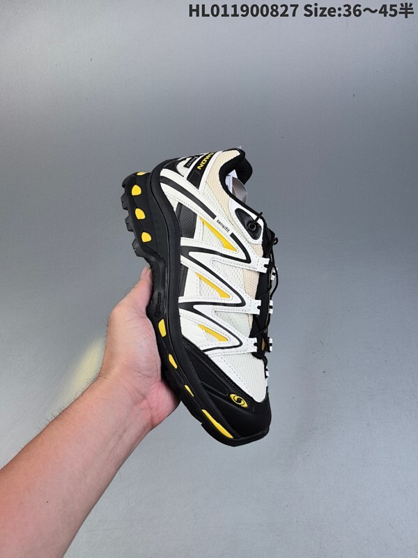 集合二  Salomon XT-Quest "GTX" 萨洛蒙 探索者系列户外越野跑鞋 鞋面采用SENSIFIT贴合技术 全方位贴合包裹脚型 鞋跟部鞋底牵引设计