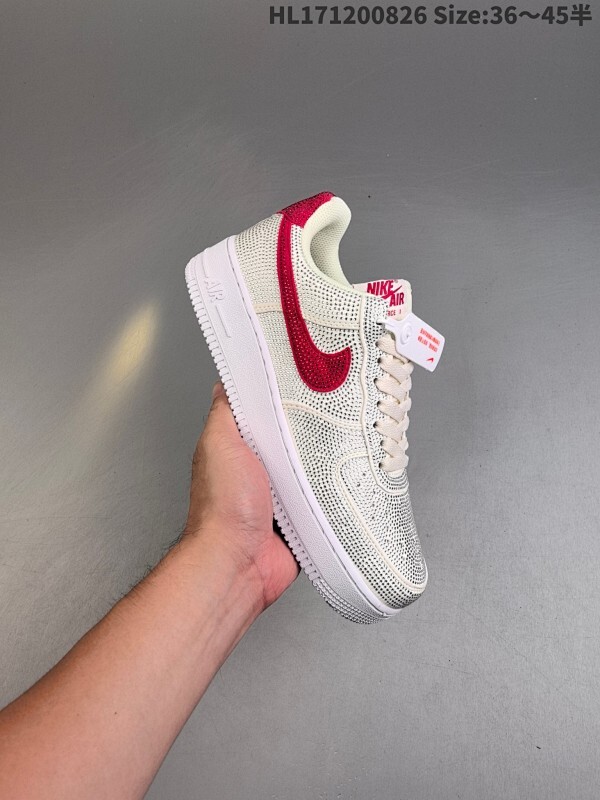 耐克Nike Air Force 1 Low 空军一号低帮百搭休闲运动板鞋 柔软、弹性十足的缓震性能和出色的中底设计