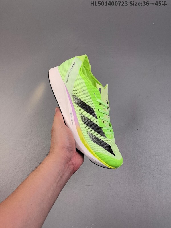 Adidas Adizero Takumi Sen 10 M耐磨减震专业跑步鞋 男款 北京马拉松40周年限定。冲向目标，一路向前