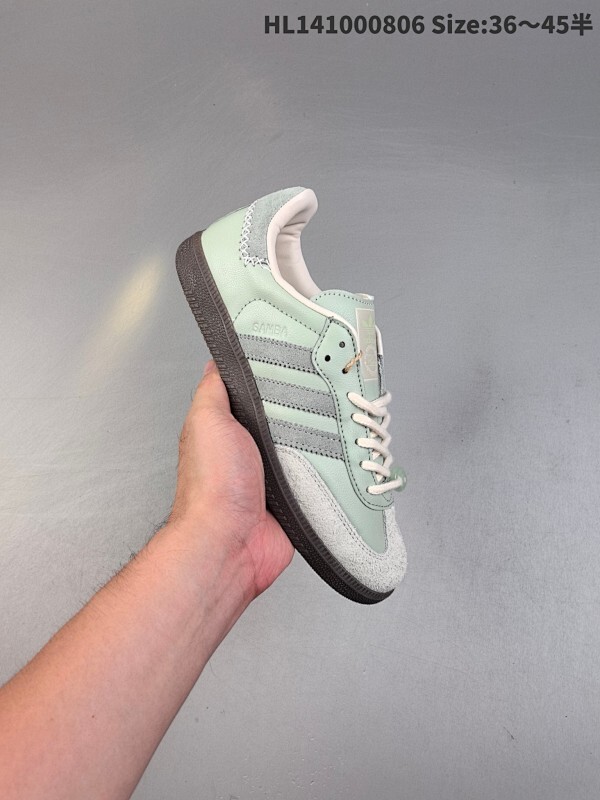 ✅Adidas Originals Wb Pony Tonal Samba 阿迪达斯桑巴舞系列绅士德训足球风百搭低帮休闲运动板鞋