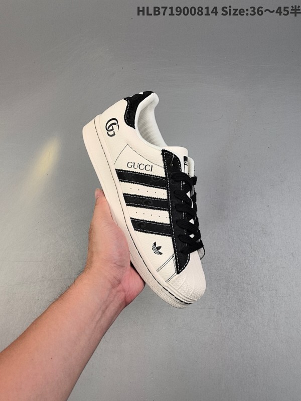 公司级✅Adidas Originals Superstar 阿迪达斯 三叶草 贝壳头’DIY’系列低帮经典百搭休闲运动板鞋