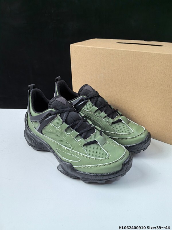 ECcO 步老爹鞋男士夏季新款  全头层百搭潮流户外运动鞋  健步BIOM系列新款 全新的轻量发泡底材与直接注塑橡胶大底相结合