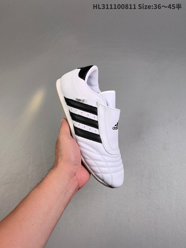 集合  阿迪达斯 ADIDAS ORIGINALS TAEKWONDO 时尚百搭 防滑 低帮 训练鞋 女款 白色德训鞋 潮运动板鞋