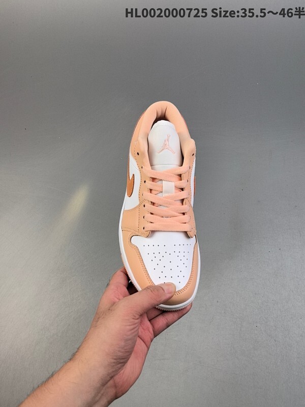 Air Jordan 1 Low "Sunset Haze" 低帮 粉白 AJ1 乔丹1代 aj1 乔1 低邦 白浅桔 乔丹篮球鞋系列