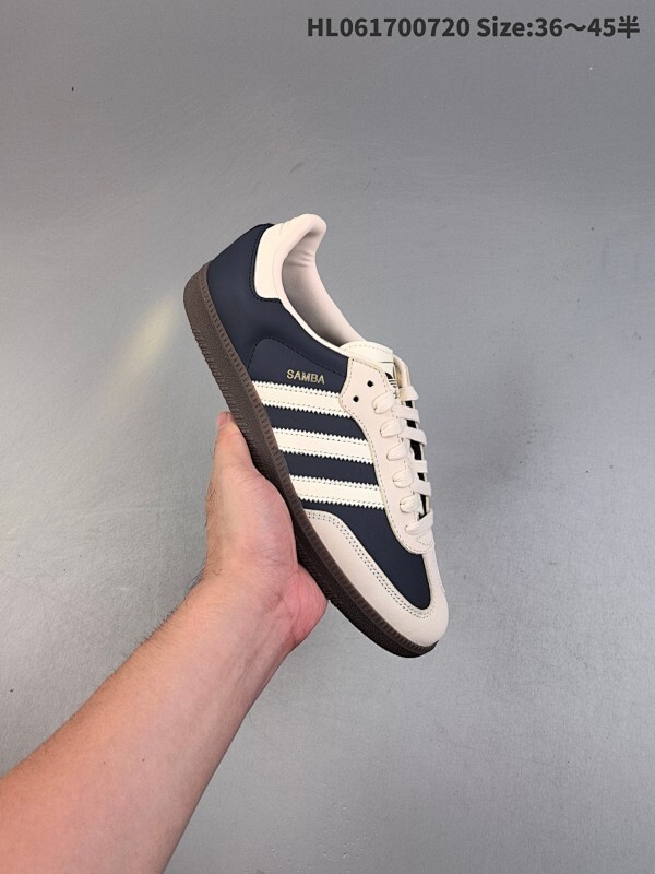 公司级✅Adidas Originals Samba OG 桑巴舞系列 阿迪达斯 三叶草 绅士德训足球风百搭低帮休闲运动板鞋